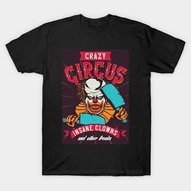 Scary Clown T-Shirt by GoEast